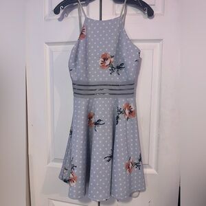 Floral Polka Dot Easter Dress